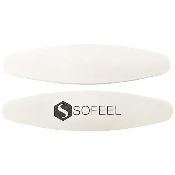 Sofeel AA White Nail File 120/240 Grit White Core Sausage 2.4 x 10.5cm