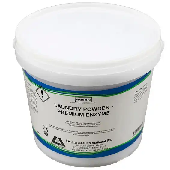 Livingstone Premium Enzyme Laundry Powder 5kg Pail