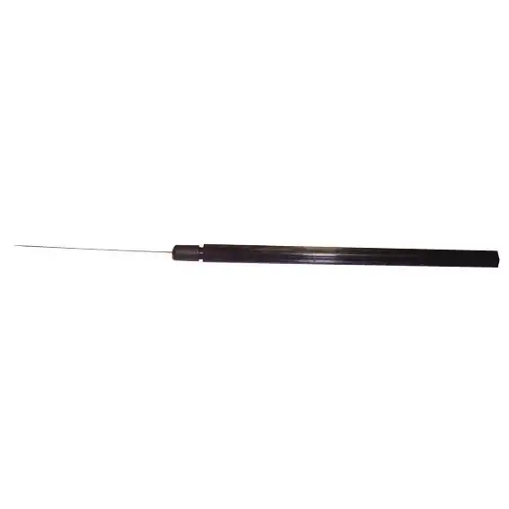 Livingstone Dissecting Needle Fine Point Straight with Recyclable Plastic Handle, 140mm, Each x52