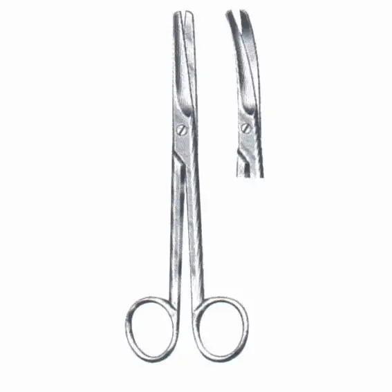 Livingstone Mayo Scissors 10cm Stainless Steel Curved