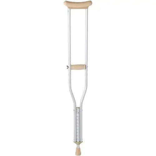 Livingstone Underarm Crutches Aluminium Adjustable Medium 114-134cm 16 Carton