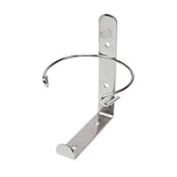 Wall Mountable Bracket for 9 to 10.5 cm Diameter Tubs Fits ISOWIPE and Liv-Wipe Item No ALCOHOWIP75 and 155