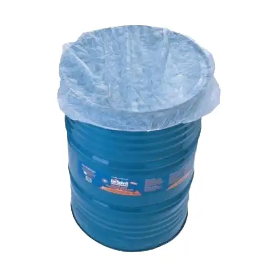 Drum and Crate Top Covers Nonwoven Polypropylene With Elastic White 500 Carton