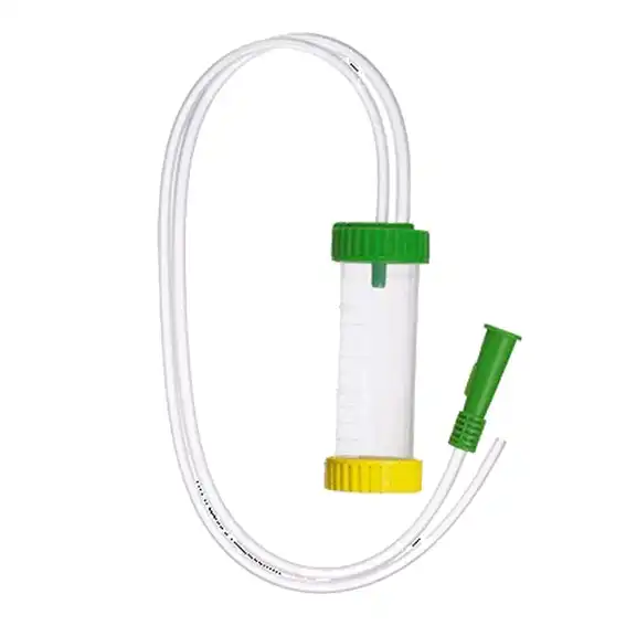 Mucus Extractor with Lid, No Filter, 12FG, 33cm, Each