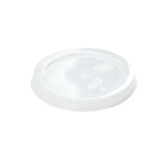 Livingstone Lids for Plastic Sauce Containers/Cup 0.80oz or 25ml Clear 5000 Carton