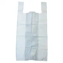 Singlet Shopping Bags, 900 x 440 x 250mm, White, 500/Carton
