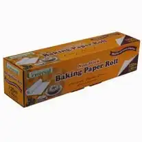 Universal Biodegradable Baking Paper with Metal Cutter 44GSM 40cm x 120m 4 Carton