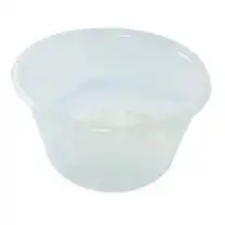 Round Plastic Take-away Container 16 ounces or 440mL