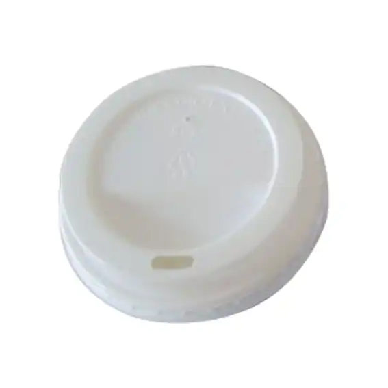 Livingstone 8oz Fit Lids for Corrugated Paper Cup White 1000 Carton