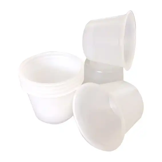 Livingstone Polypropylene Plastic Portion Cup 29.6ml 1 Ounce Capacity White 250 Pack x20