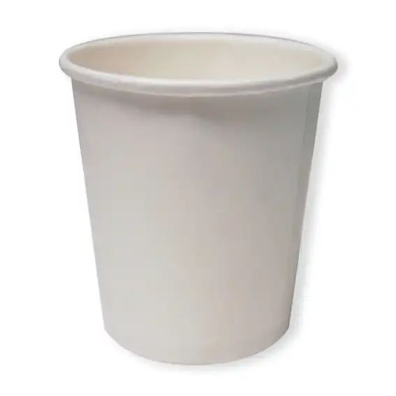 Livingstone Biodegradable Paper Cups Single Wall 266ml or 9oz White 25 Pack