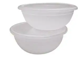 Livingstone Round Bowl with Lid 35.50oz or 1050ml White 400 Carton