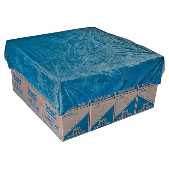Livingstone Pallet Drum Crate Top Covers 1400 x 1400mm 9 Microns Polypropylene Blue 50 Carton