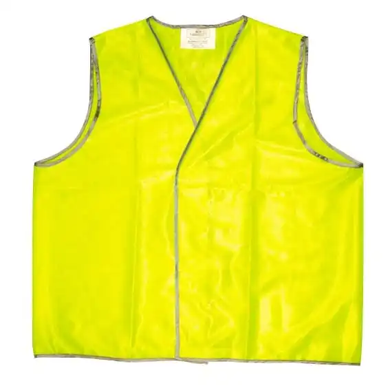 Livingstone High Visibility Safety Vest Medium Yellow Day Use