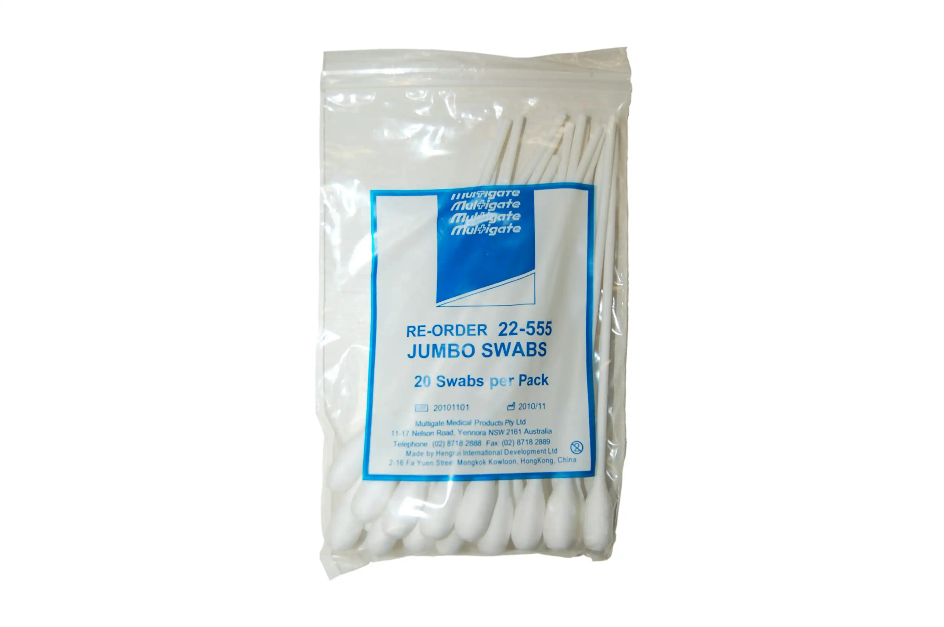 Jumbo Cotton Applic 18Cm 20 Bag
