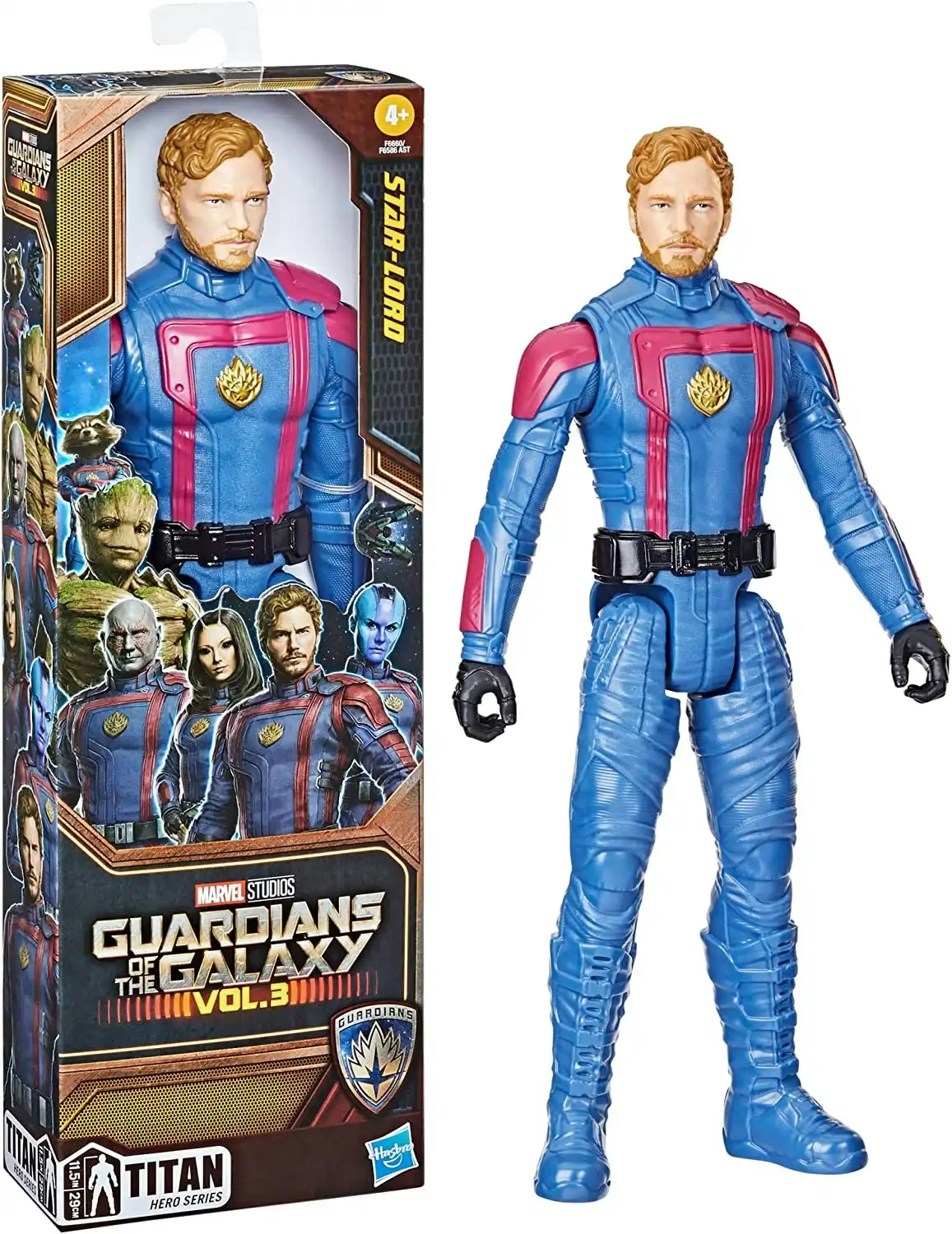 Marvel Guardians of the Galaxy Vol. 3 Titan Hero Series Star-Lord Action Figure