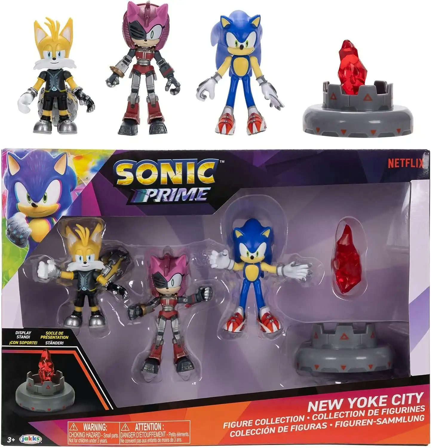 Sonic Prime 2.5" Figure Multipack with Sonic