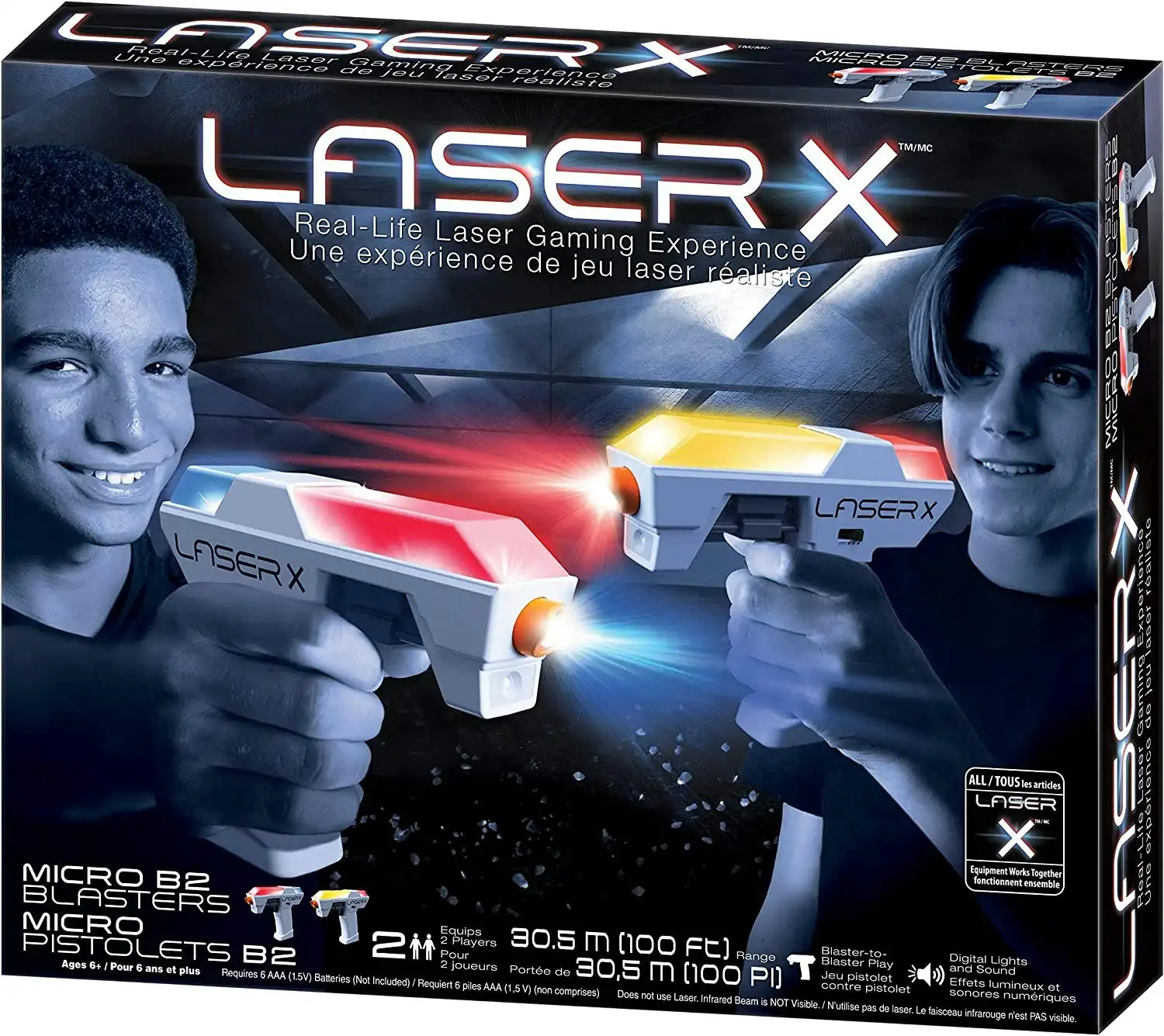 Laser X Micro Blaster - 2 Pack