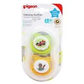 15750 PIGEON Calming Soother Twin Pack M