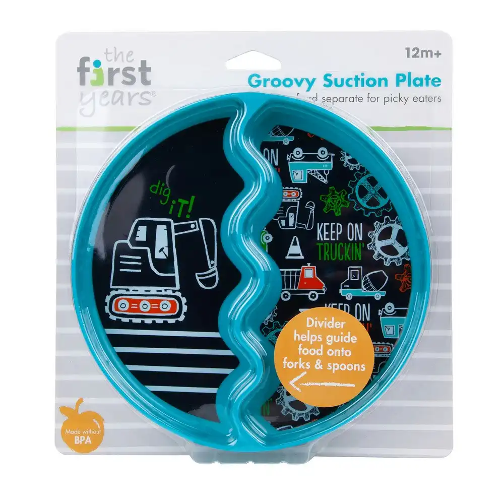 First Years Tfy Suction Plate Blue