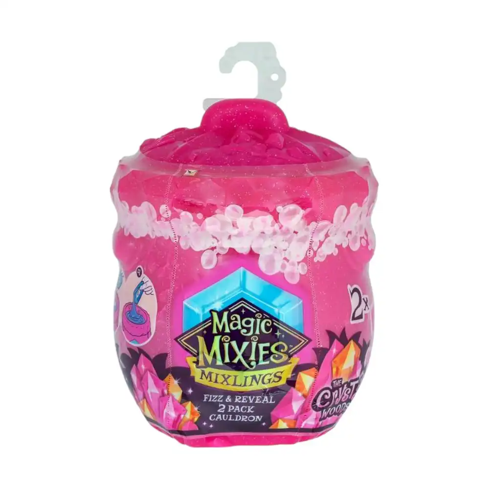 Magic Mixies Mixlings Fizz And Reveal S3 CollectorÂ's Cauldron 2 Pack