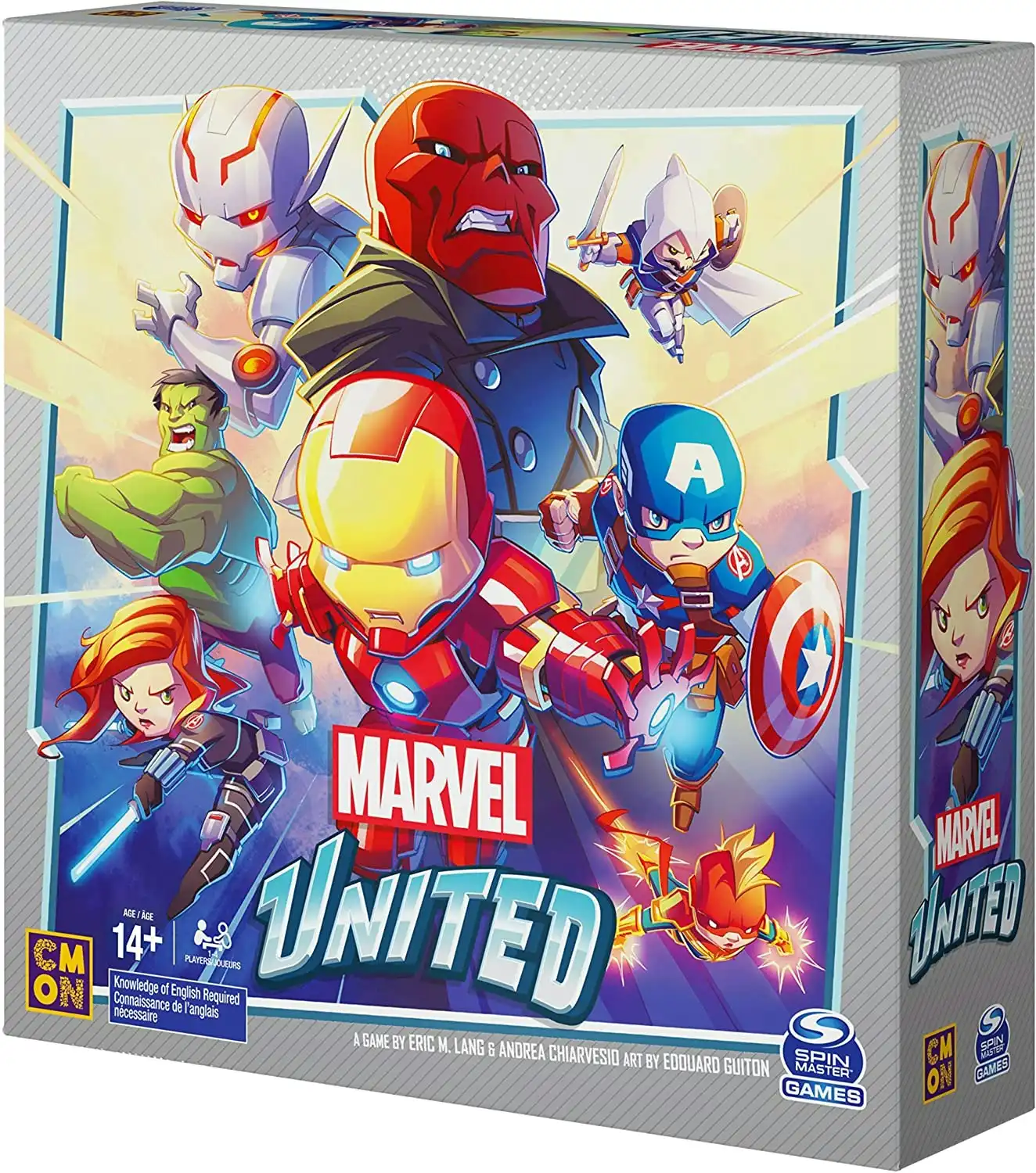 Marvel United Superhero Cooperative Multiplayer Strategy Card Game