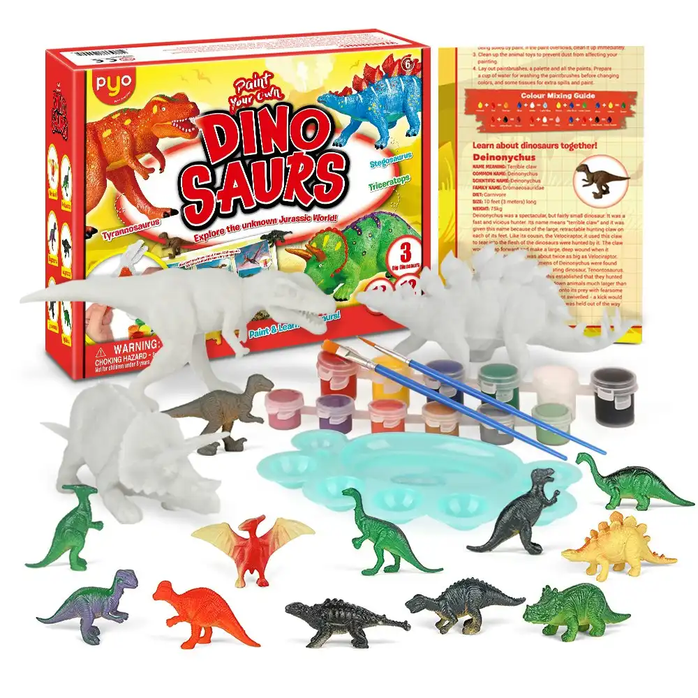 Paint Your Own! Dinosaurs