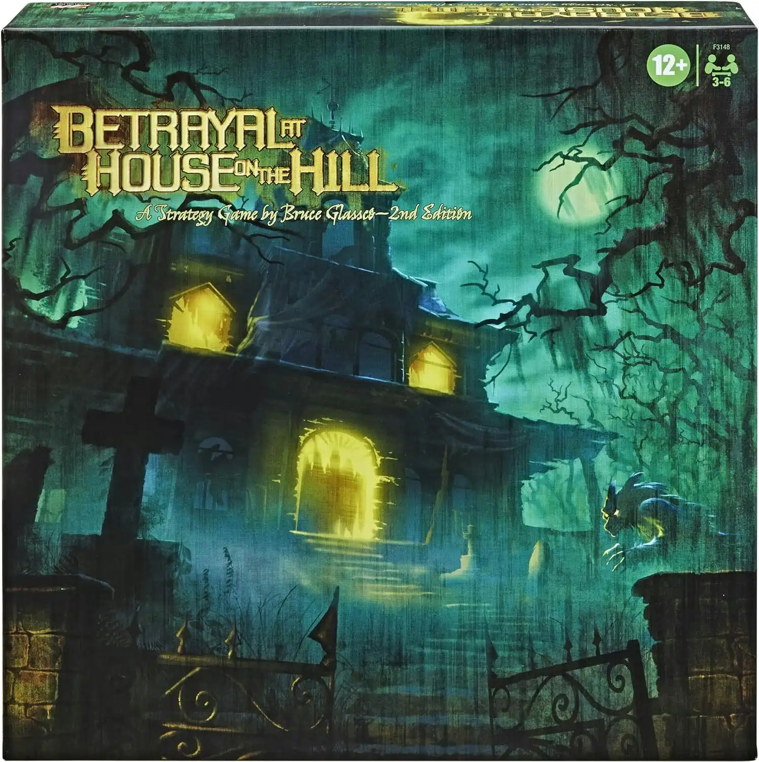 Avalon Hill Betrayal at House on the Hill Second Edition Cooperative Board Game