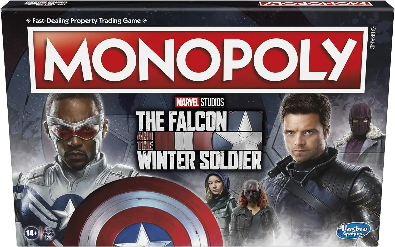 Monopoly: Marvel Studios' The Falcon and the Winter Soldier Edition Board Game