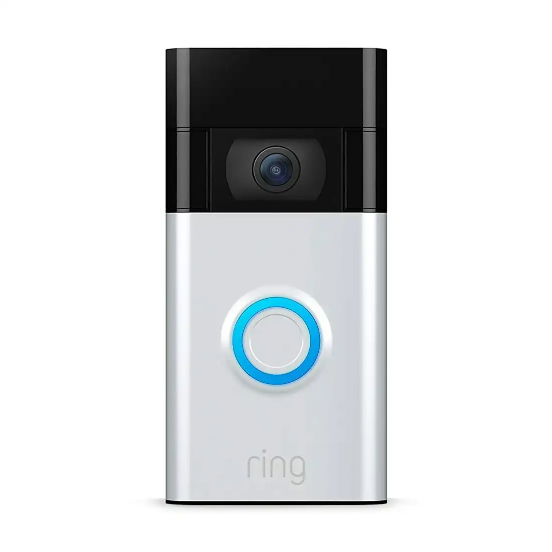 Ring Video Doorbell 1080p HD Video - Satin Nickel