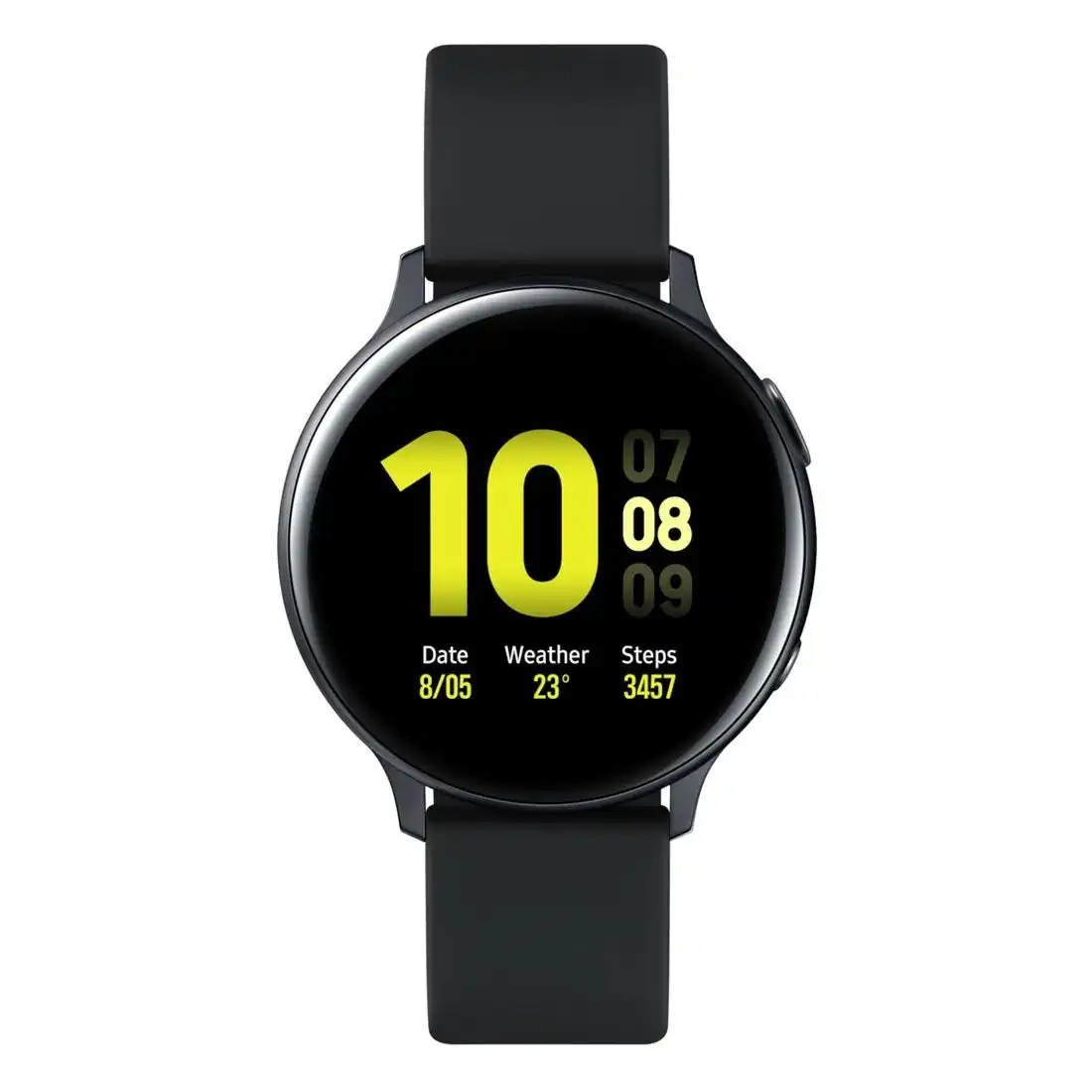 Samsung Galaxy Watch Active 2 44mm BT SM-R820 Stainless Steel - Black [Refurbished] - As New