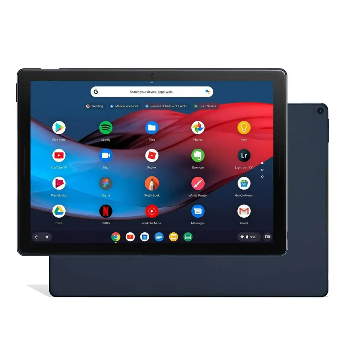 Google Pixel Slate Tablet  (i5, 128GB/8GB, Global Version) Midnight Blue [Refurbished] - Excellent