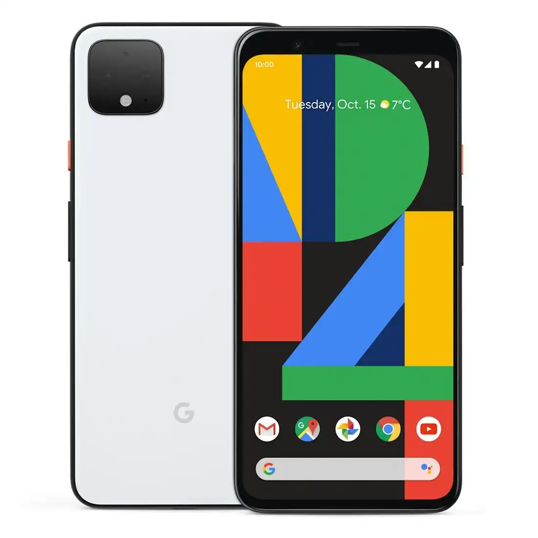 Google Pixel 4 XL (6.3", 16MP, 128GB/6GB) - Clearly White [CPO] - As New