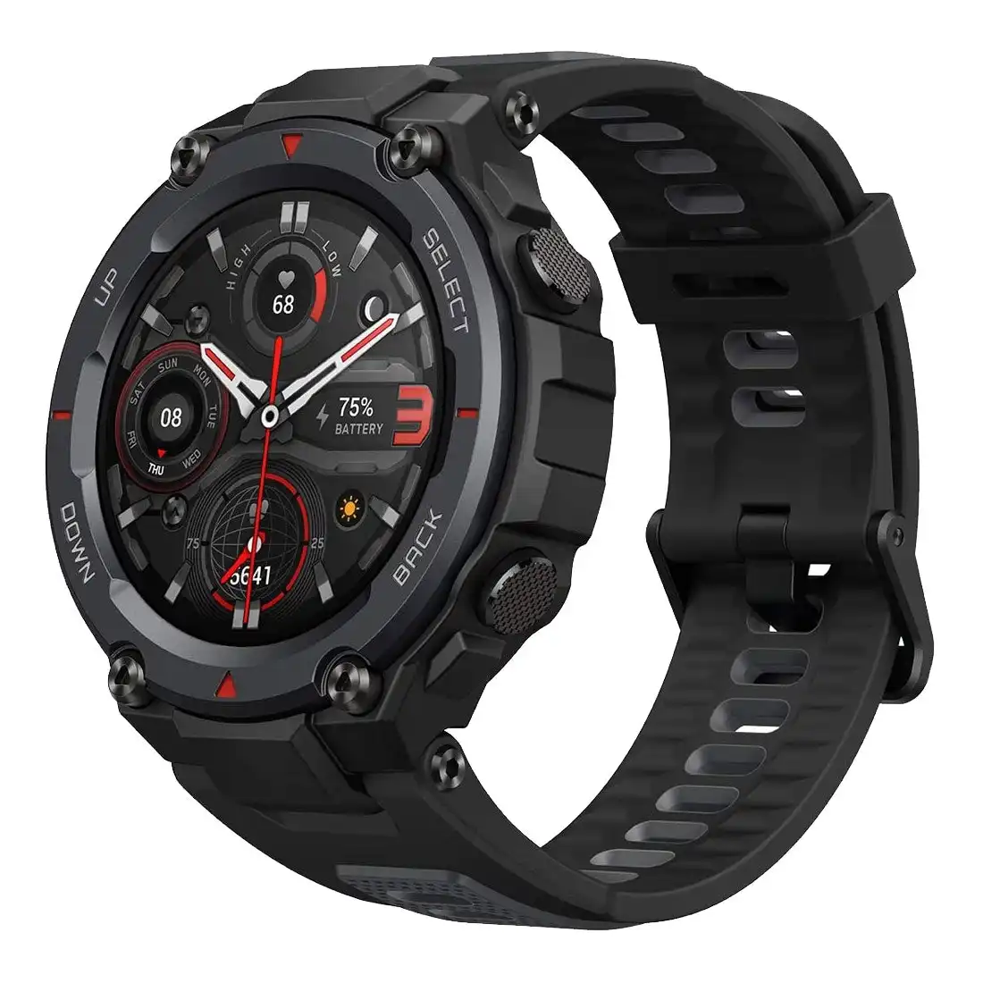 Amazfit T-Rex Pro 48mm Outdoor Smart Watch - Black