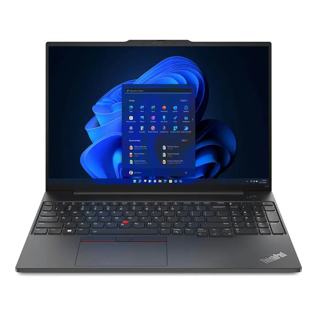 Lenovo ThinkPad E16 (i5-1335U, 512GB/16GB, 16'' WUXGA, 21JN003MAU) - Black