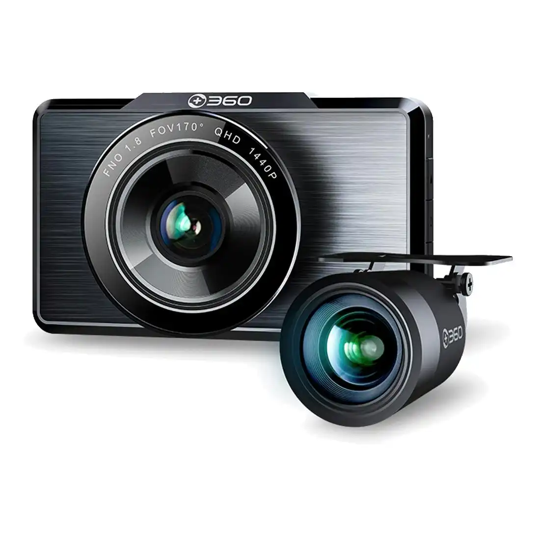360 Dash Cam G500H 360 Dual HD Video Cam Recorder, GPS, Night Vision+G-Sensor