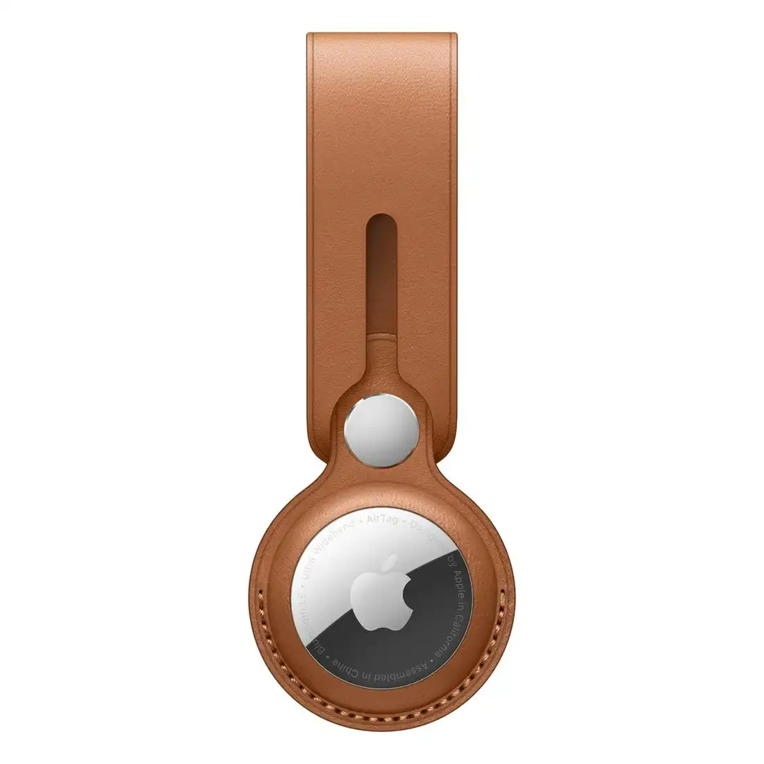 Apple AirTag Leather Loop MX4A2FE/A - Saddle Brown