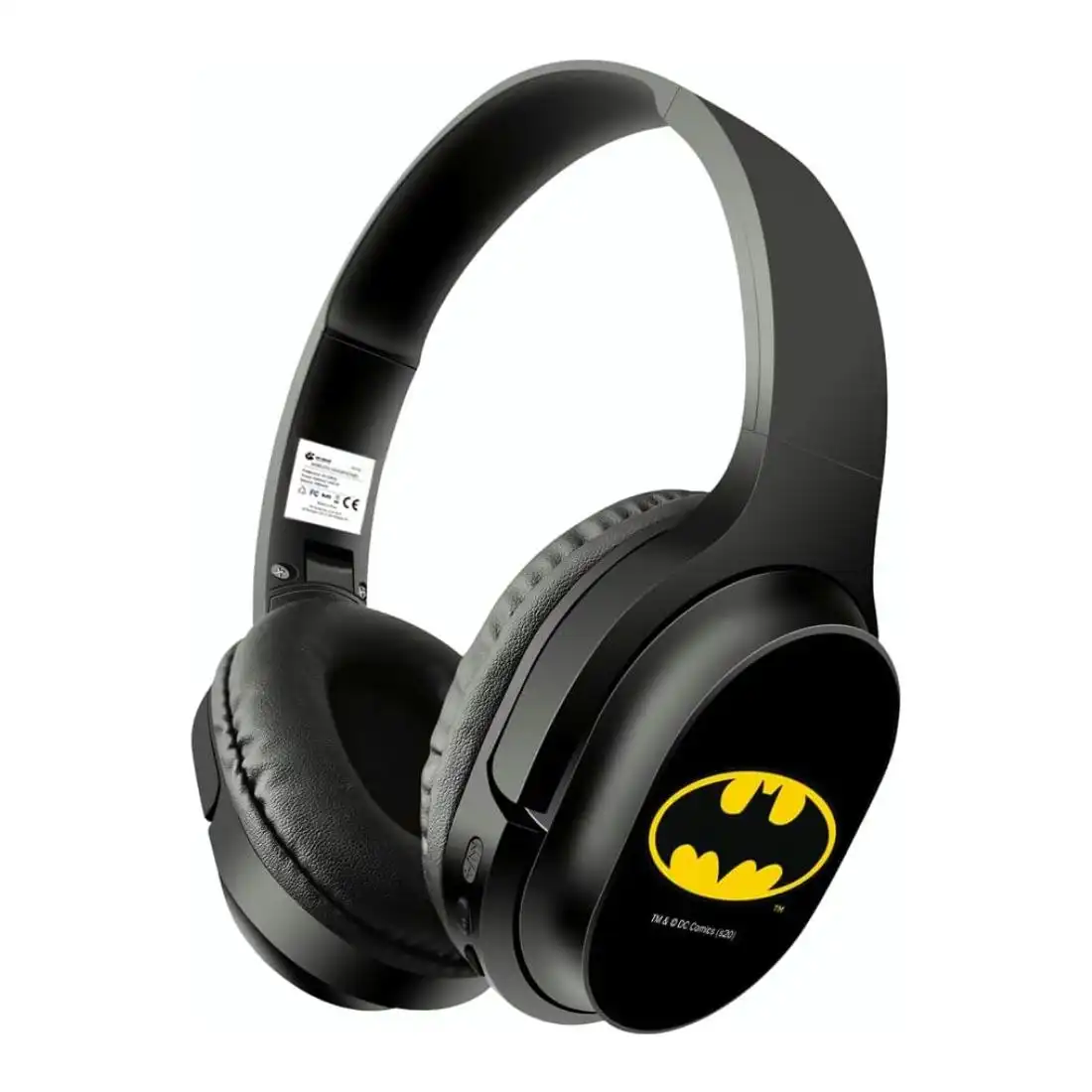 ERT Group DC Batman 002 Wireless Stereo Headphones with Mic - Black