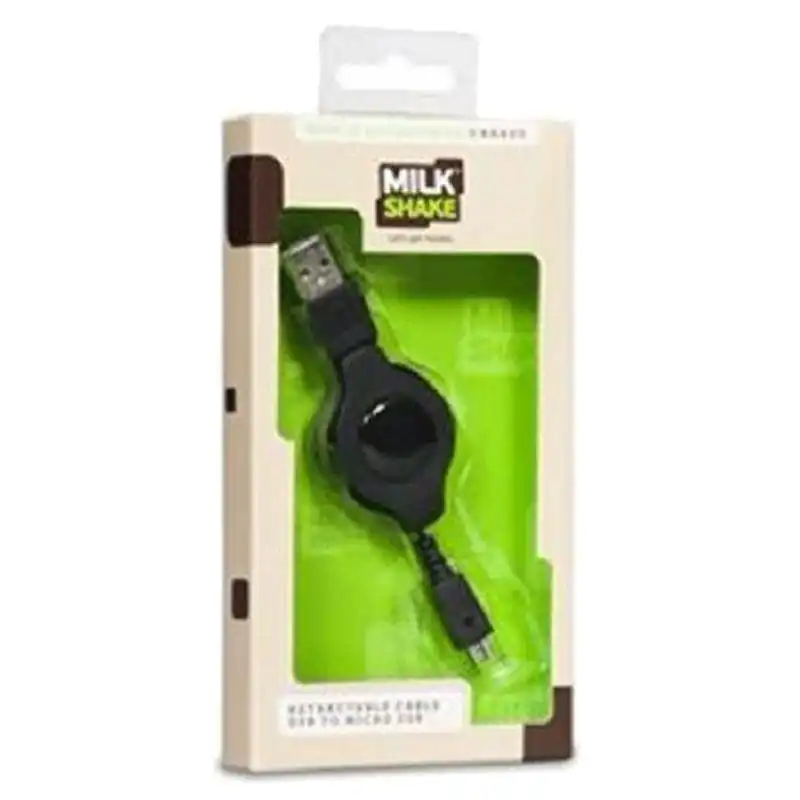 MilkShake Retractable Cable USB to Micro USB and 30 pin