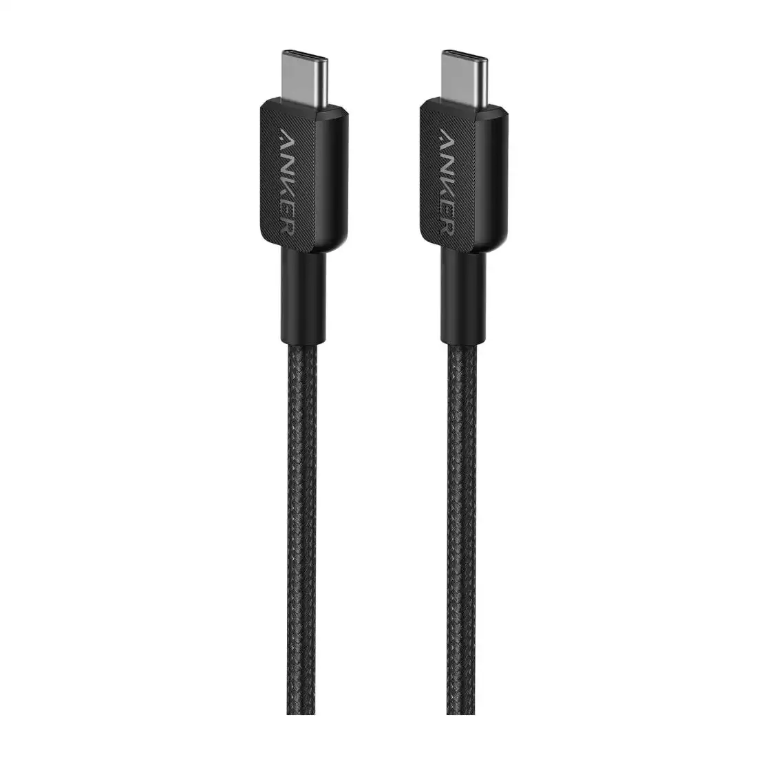 Anker 322 USB-C to USB-C Cable (1.8m Braided) - Black