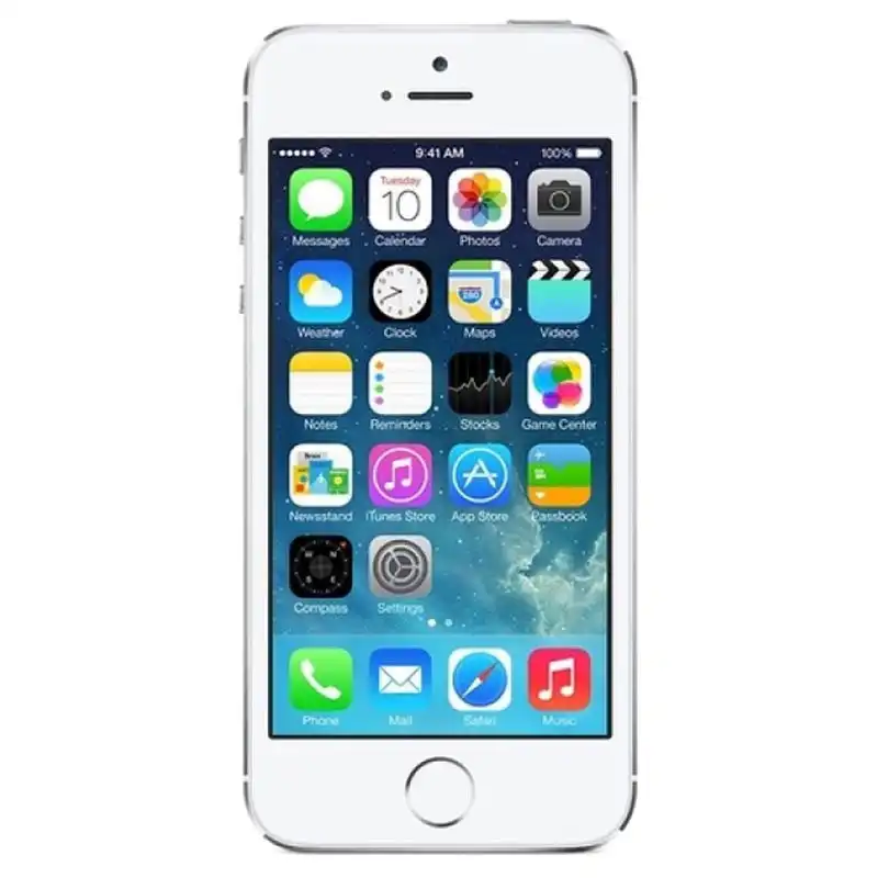 Apple iPhone 5s 32GB Silver [Refurbished] - Excellent