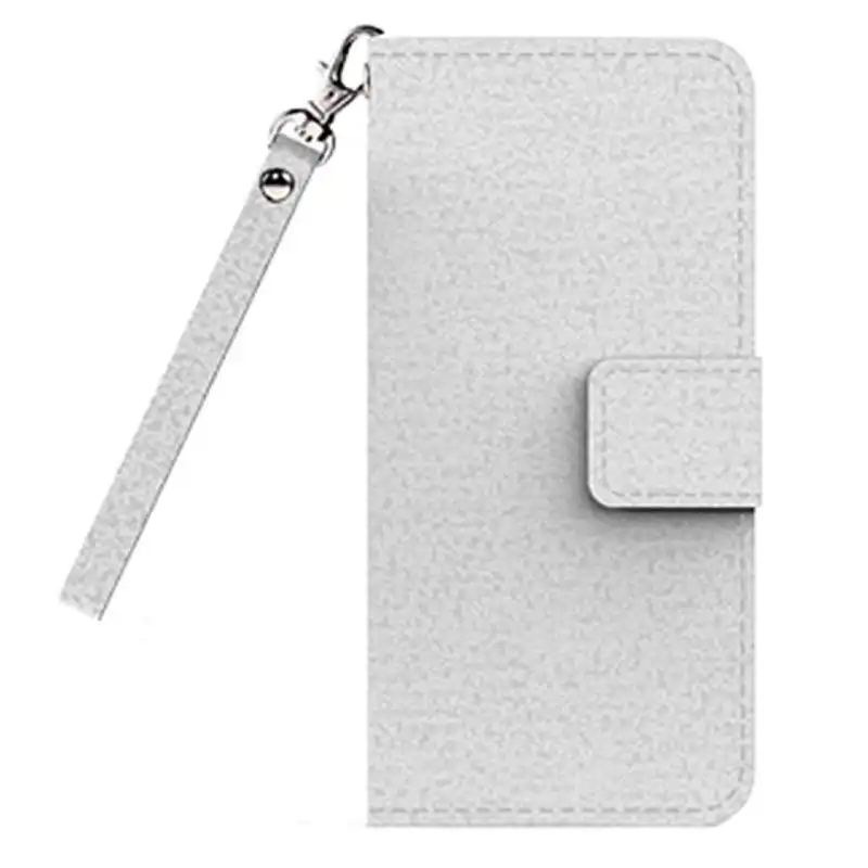 Cleanskin Flip Wallet Case with Mag-Latch for Apple iPhone 7 - White