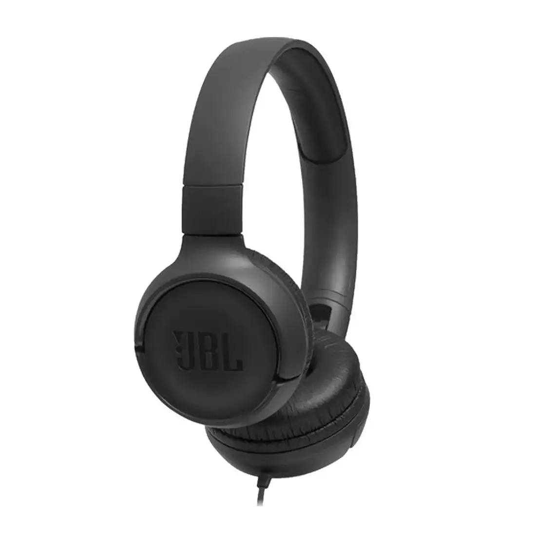 JBL Tune 500 Wired On-Ear Headphones - Black