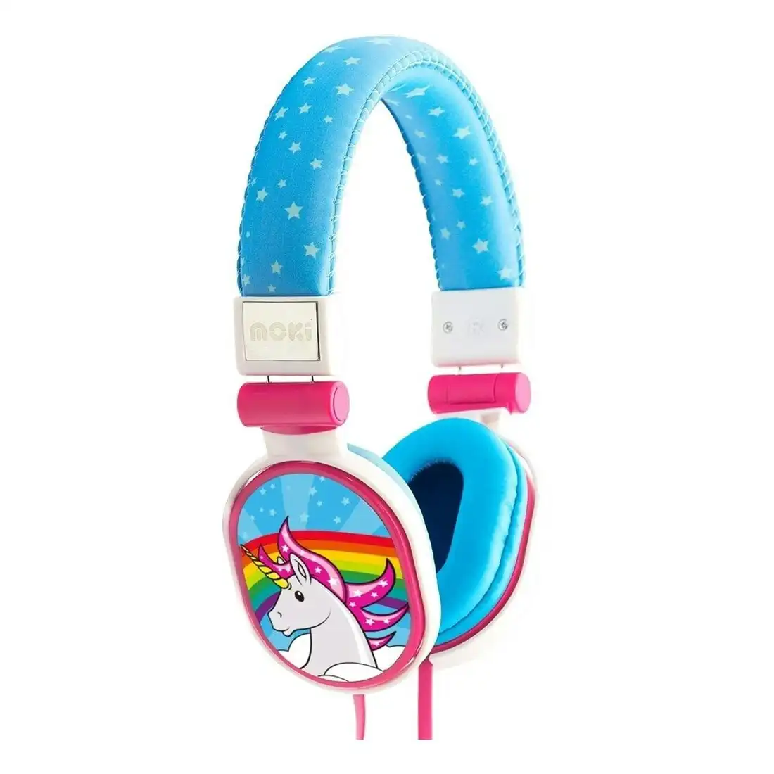 Moki Poppers Kids Over-Ear Headphones - Unicorn