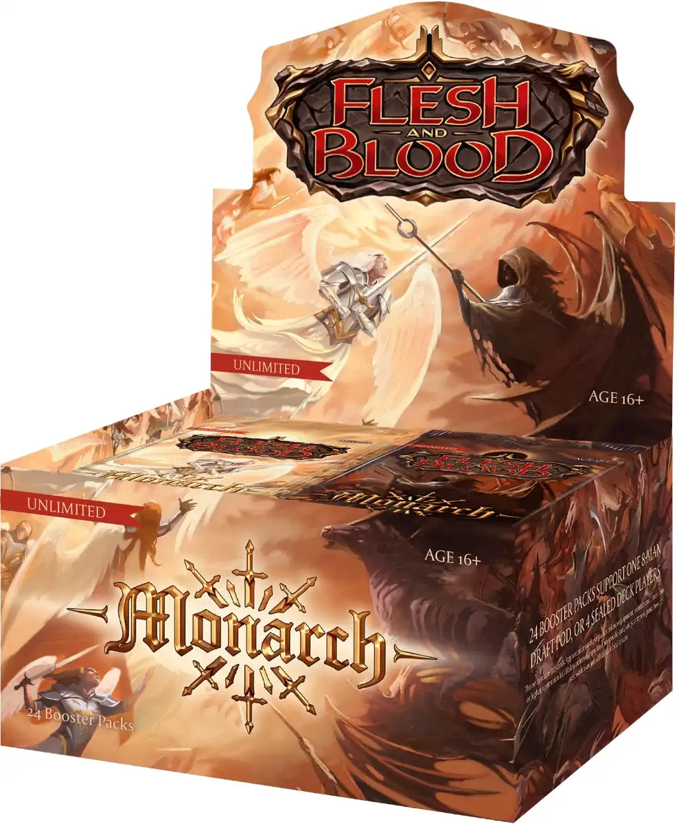 Flesh and Blood Monarch Unlimited Booster Display (24)