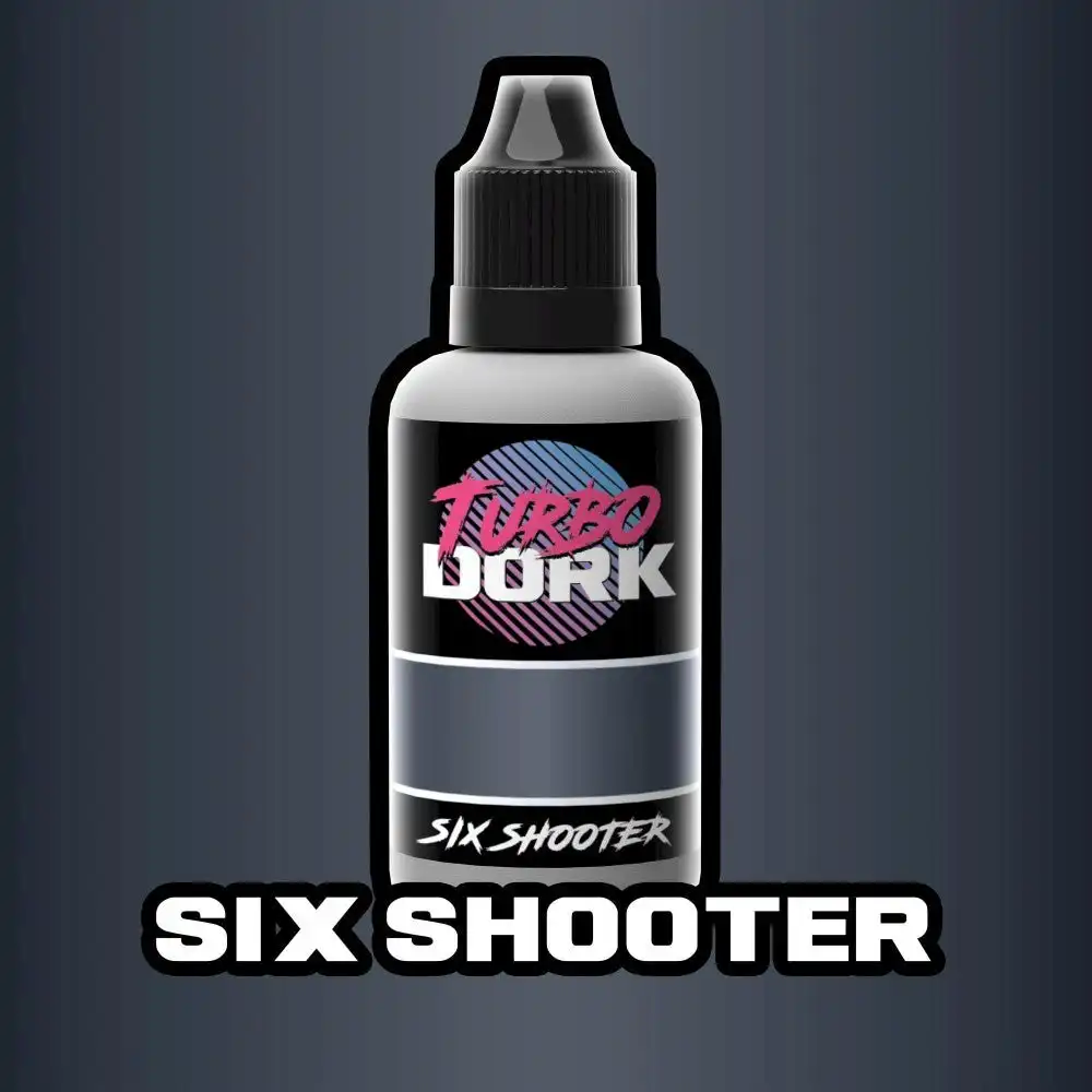 Turbo Dork - Six Shooter Metallic Acrylic Paint 20ml Bottle