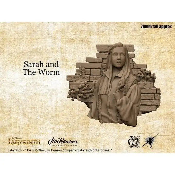Jim Henson's Collectible Models - Sarah & the Worm