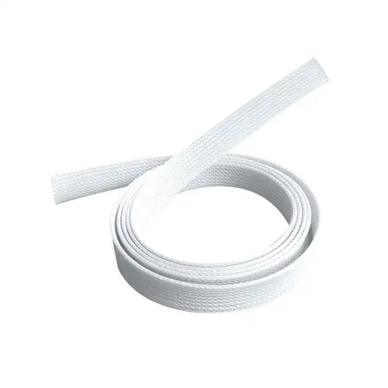 Brateck Braided Cable Sock (30mm/1.2" Width) - White