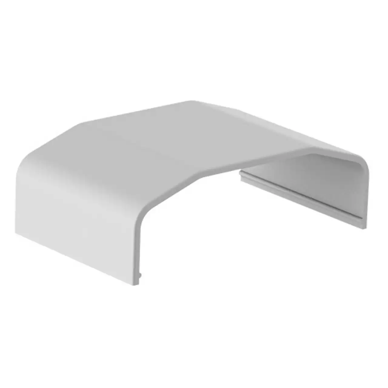 Brateck Plastic Cable Cover Joint - White