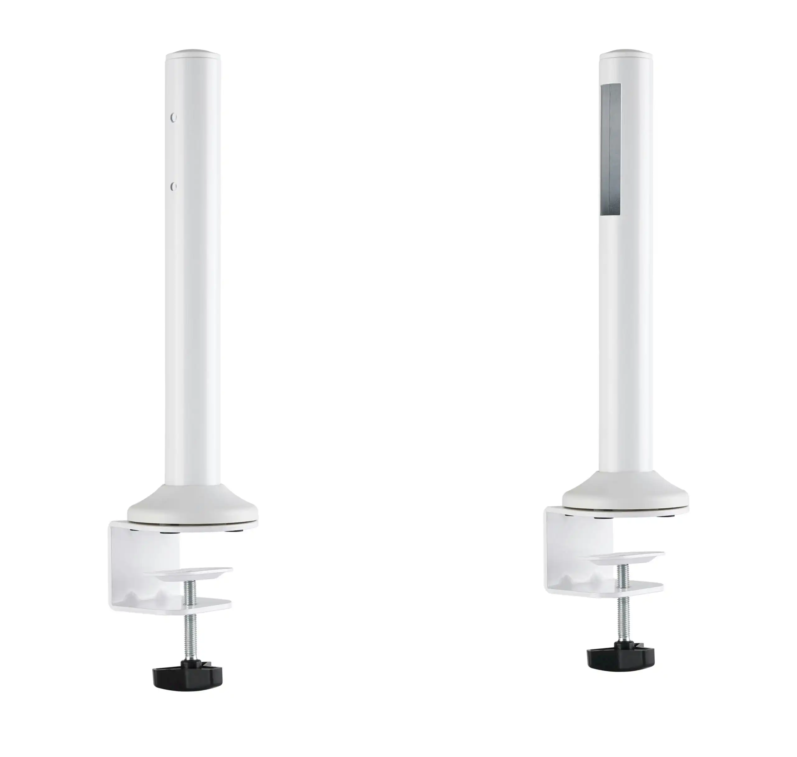 Brateck Slatwall Desk Mounting Poles - White